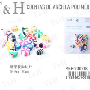 Cuentas de arcilla polimerica