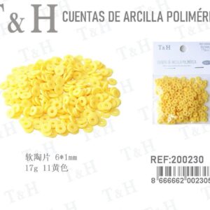 Cuentas de arcilla polimerica