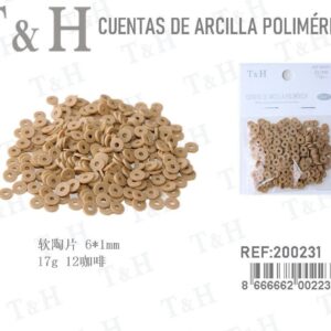 Cuentas de arcilla polimerica