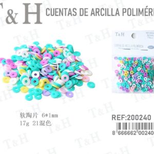 Cuentas de arcilla polimerica