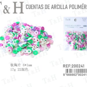 Cuentas de arcilla polimerica