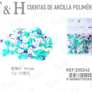 Cuentas de arcilla polimerica