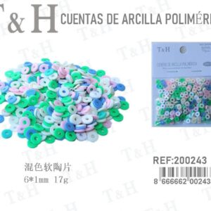 Cuentas de arcilla polimerica