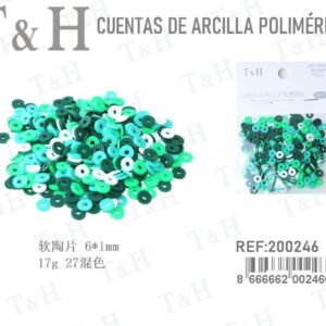 Cuentas de arcilla polimerica