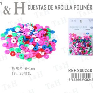 Cuentas de arcilla polimerica