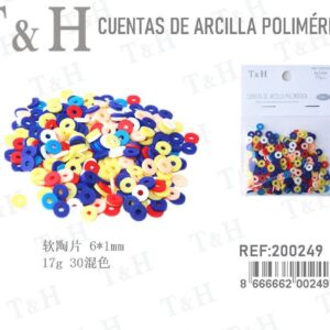 Cuentas de arcilla polimerica