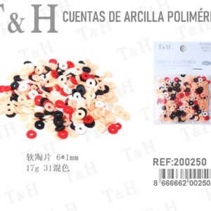 Cuentas de arcilla polimerica