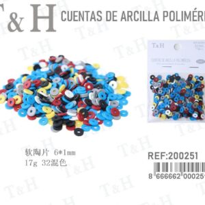 Cuentas de arcilla polimerica