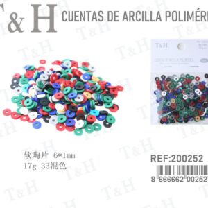 Cuentas de arcilla polimerica