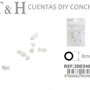 CUENTAS DIY DE CONCHA