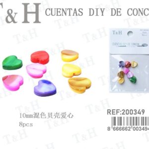 CUENTAS DIY DE CONCHA