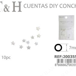 CUENTAS DIY DE CONCHA