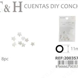 CUENTAS DIY DE CONCHA