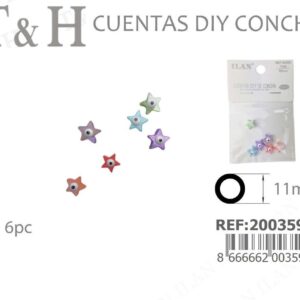 CUENTAS DIY DE CONCHA