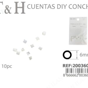 CUENTAS DIY DE CONCHA