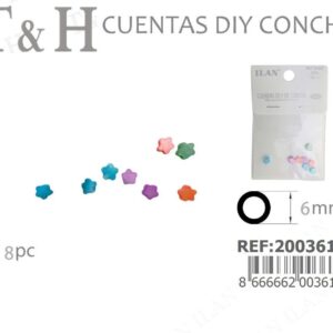 CUENTAS DIY DE CONCHA