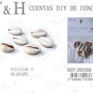 CUENTAS DIY DE CONCHA