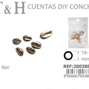 CUENTAS DIY DE CONCHA