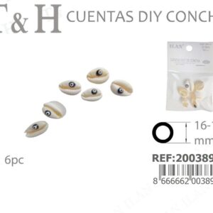 CUENTAS DIY DE CONCHA