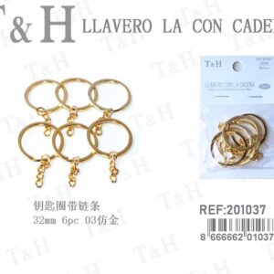 LLAVERO CON LA CADENA