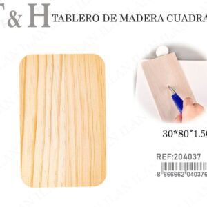 TABLERO DE MADERA CUADRADO