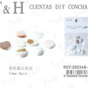 CUENTAS DIY DE CONCHA