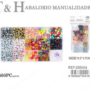 SET ABALORIOS PARA MANUALIDADES