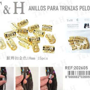 ANILLOS PARA TRENZAS PELO