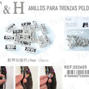ANILLOS PARA TRENZAS PELO
