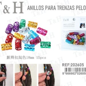 ANILLOS PARA TRENZAS PELO