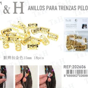 ANILLOS PARA TRENZAS PELO