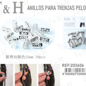 ANILLOS PARA TRENZAS PELO