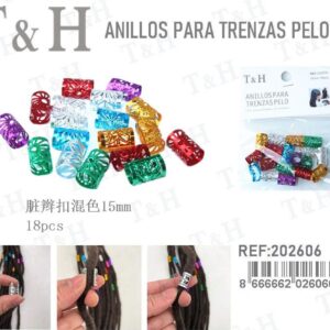 ANILLOS PARA TRENZAS PELO