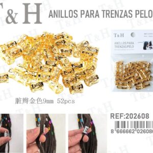 ANILLOS PARA TRENZAS PELO