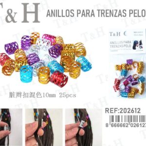 ANILLOS PARA TRENZAS PELO