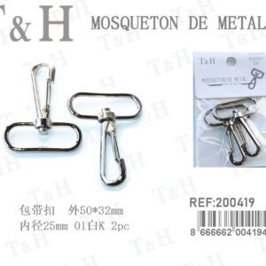 MOSQUETON DE METAL