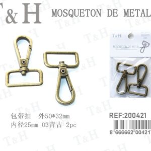 MOSQUETON DE METAL