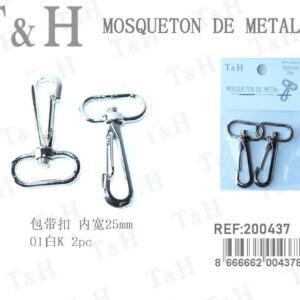MOSQUETON DE METAL