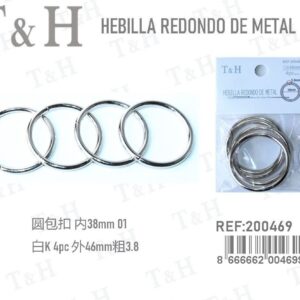 HEBILLA REDONDO DE METAL