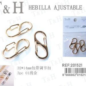 32*14mm MOSQUETON DE METAL