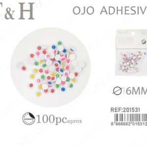 6mm OJO PARA MANUALIDADES