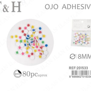 8mm OJO PARA MANUALIDADES