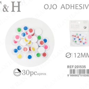 12mm OJO PARA MANUALIDADES