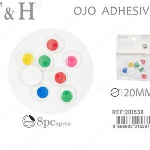 20mm OJO PARA MANUALIDADES