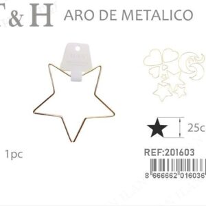 FORMA ESTRELLA METAL