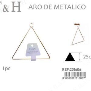 FORMA TRIANGULAR METAL