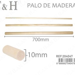 10*700MM PALA MADERA MANUALIDADES