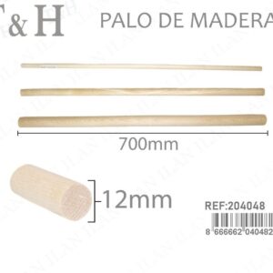 12*700MM PALA MADERA MANUALIDADES