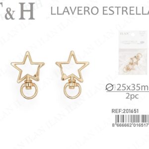 LLAVERO ESTRELLA