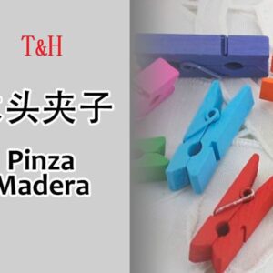 PINZA DE MADERA